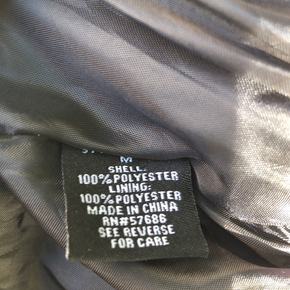 Fashion Nova Holographic Unicorn Puffer Jacket - Picture 10 of 10